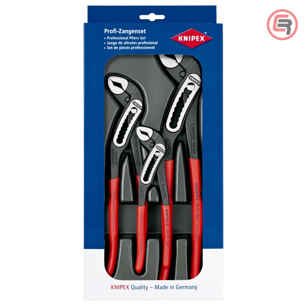 Knipex Set Kliješta Papige / Papagajke Aligator / 3 dijelni – 00 20 09 V03
