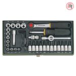 Proxxon Garnitura Nasadnih Ključeva 1/4'' 4-13mm / 36 dijelna - 23080