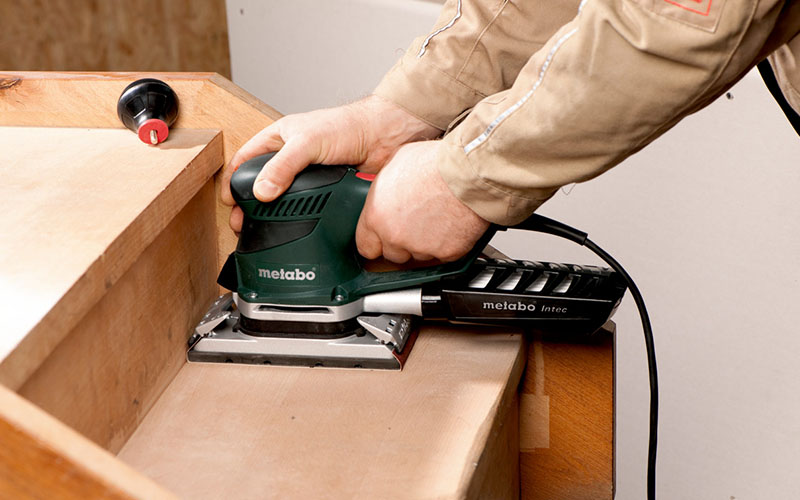 Metabo Brusilica SRE 4351 TurboTec Vibraciona Elektronik 350 W / 114 x 229 mm - 611351000 - Slika 4