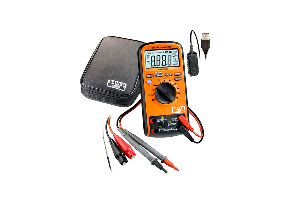 Bahco Multimetar Digitalni True RMS 1000 V - BMMTRMS1