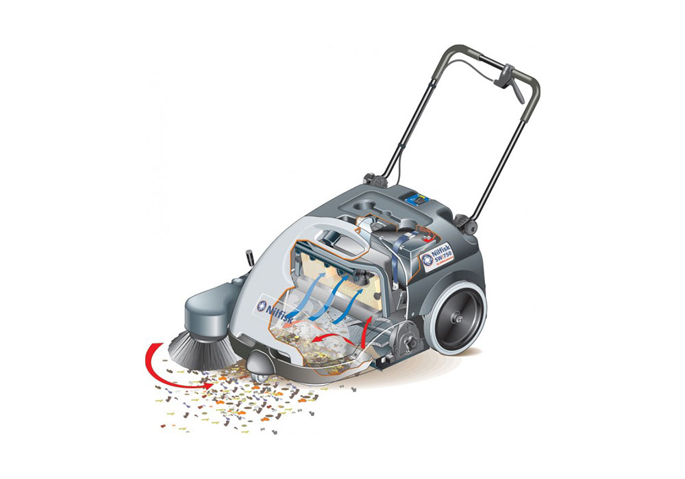 Nilfisk Uređaj Za Pometanje Nilfisk SW 750 - Slika 2