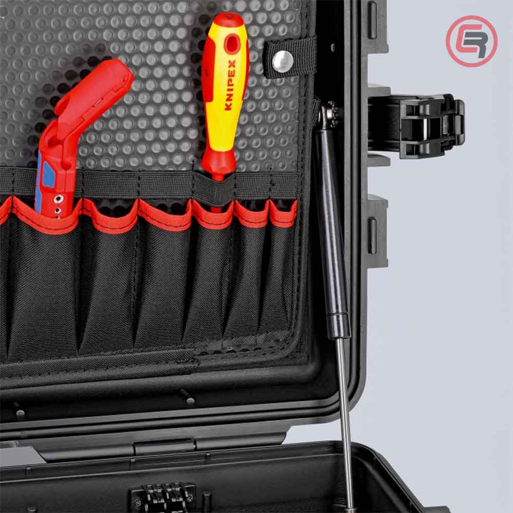 Knipex Kofer Za Alat ROBUST 45 MOVE Vodootporni Sa Pregradama 609x263x428mm – 00 21 37 LE - Slika 4