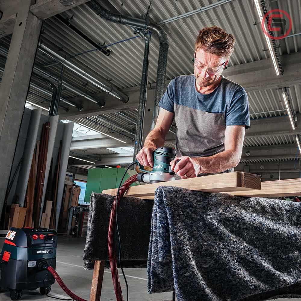 Metabo Brusilica SXE 450 TurboTec Ekscentar Elektronik 150 mm / 350 W - 600129000 - Slika 4