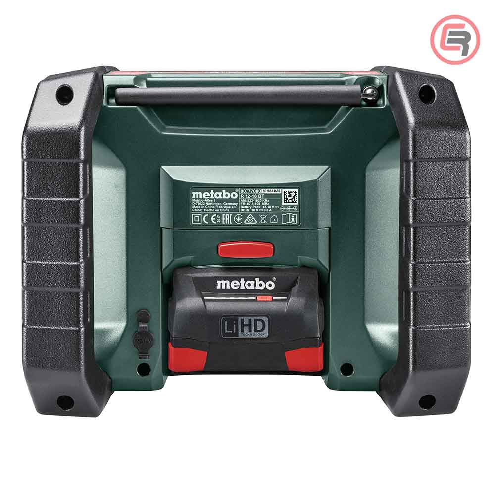 Metabo Radio Aku R 12-18 DAB+ BT – 600778850 - Slika 3