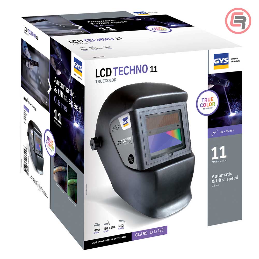 Gys Maska Za Zavarivanje Automatska LCD Techno 11 True Color – 064997 - Slika 5