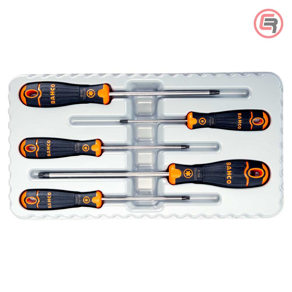 Bahco Garnitura Torx Odvijača T10 - T30 / 5 dijelna - B219.025