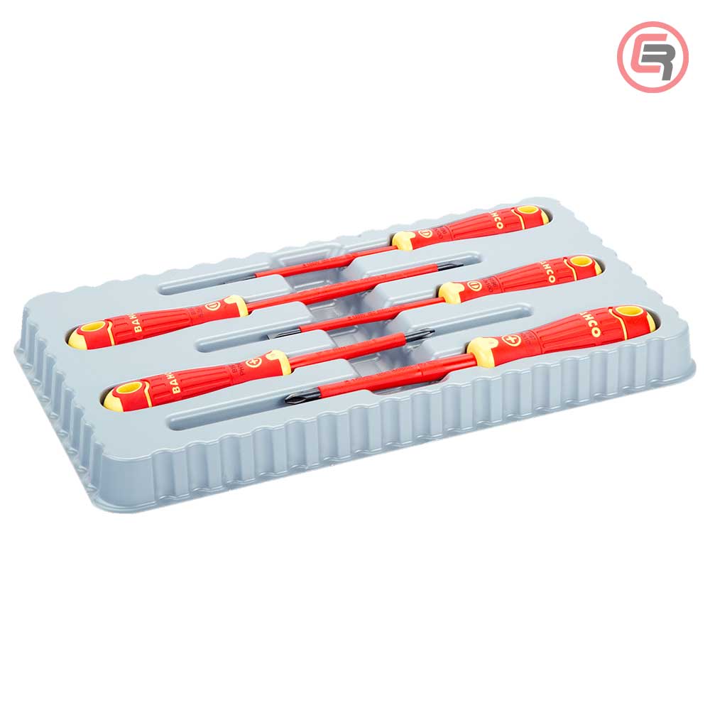 Bahco Garnitura Odvijača VDE 3 plosnata + 2 križna / 5 dijelna - B220.005 - Slika 2