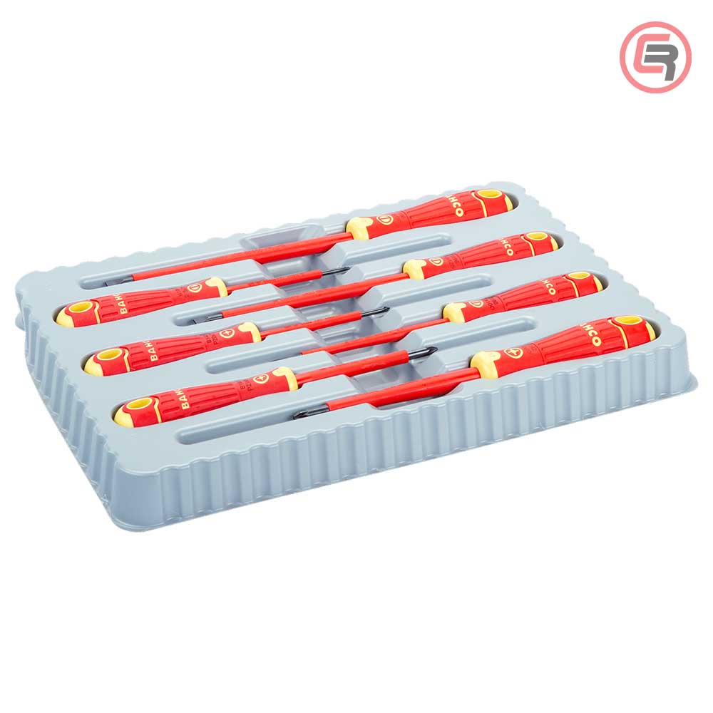 Bahco Garnitura Odvijača VDE 4 plosnata + 3 križna PZ / 7 dijelna - B220.017 - Slika 2