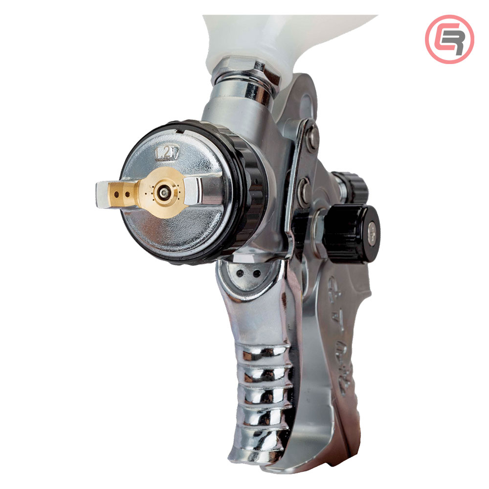 Bahco Pištolj Za Lakiranje HVLP Sa Posudom i 5 Dizni – BPHVLP01 - Slika 4