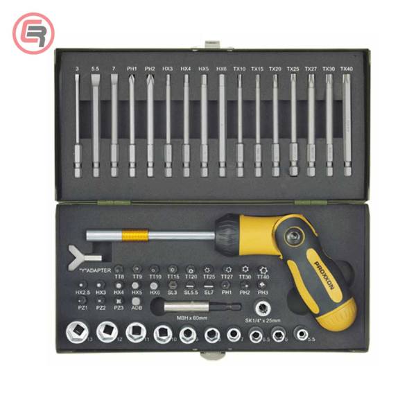 Proxxon Garnitura Nasadnih Ključeva + Bit Nastavaka 1 / 4", 5.5 - 13 mm / 54 dijelna - 23104 - Slika 2