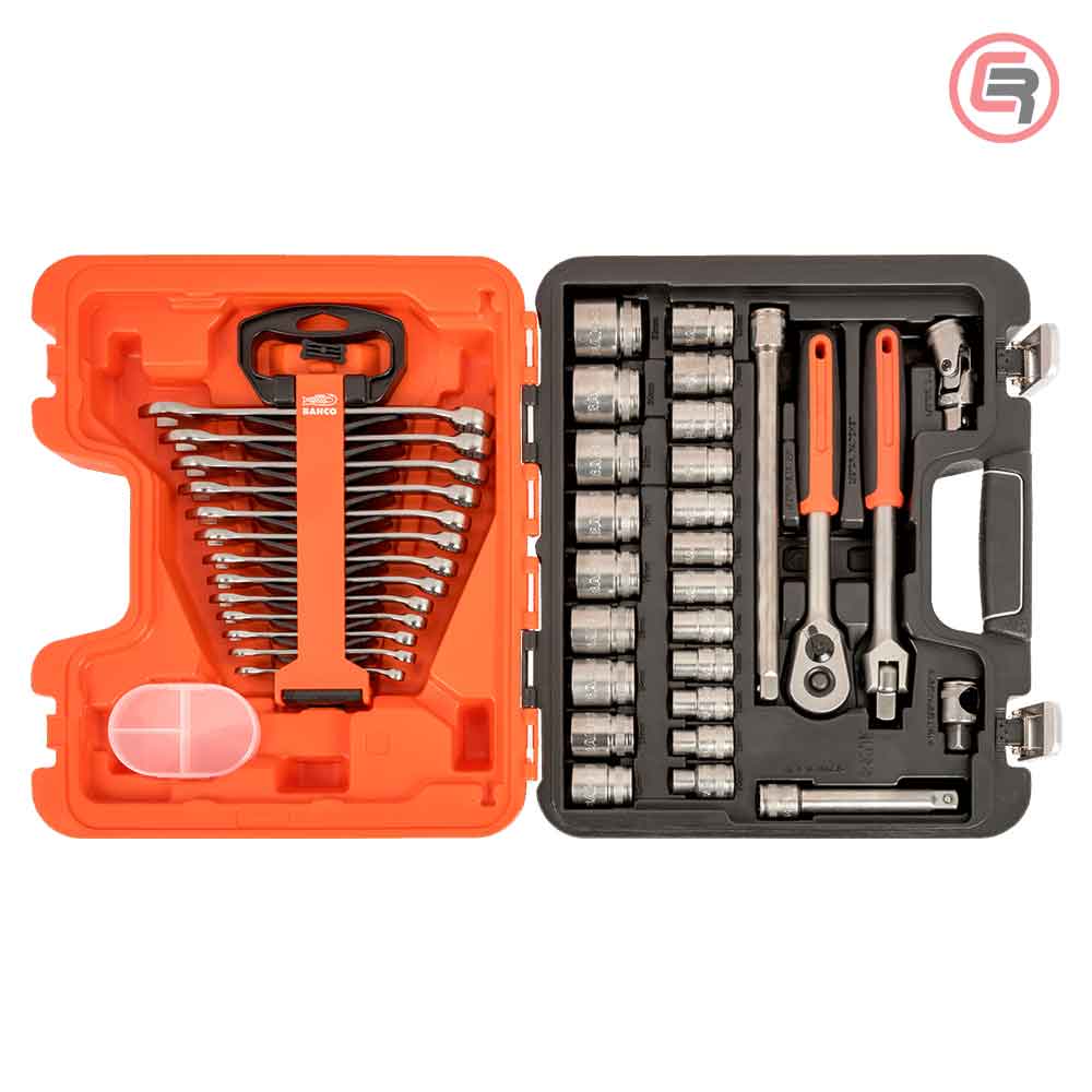 Bahco Garnitura Nasadnih Ključeva 1 / 2 '' i Okasto - Vilastih Ključeva / 40 dijelna - S400 - Slika 2