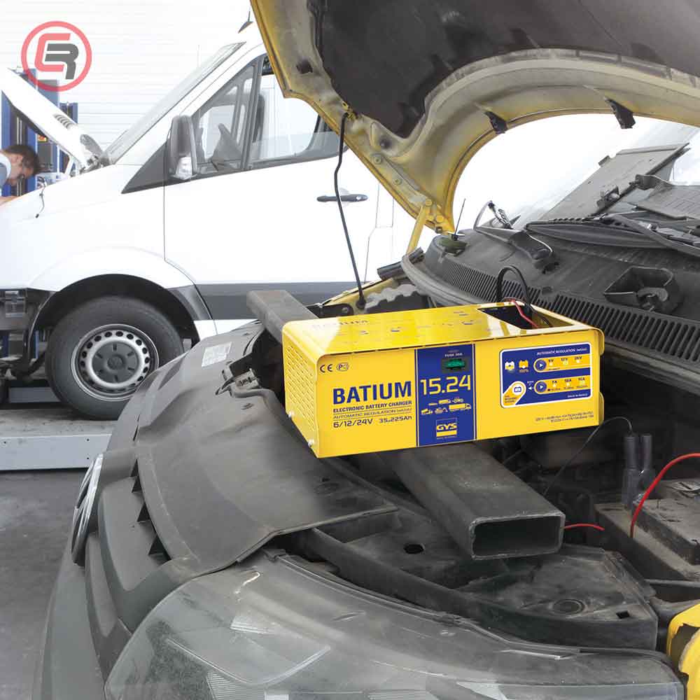 Gys Punjač Akumulatora "Batium 15-24" 6-12-24 V/ 35-225 Ah - 024526 - Slika 3