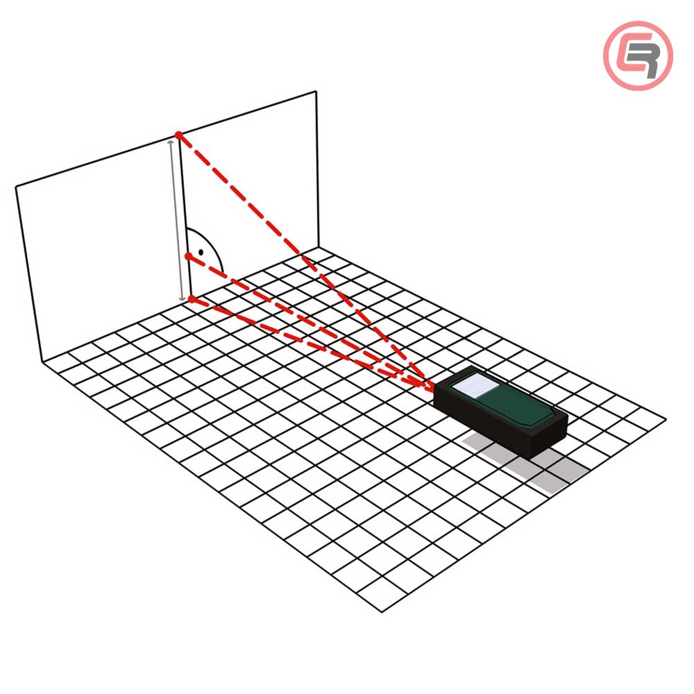 Metabo Laserski Metar Daljinomjer LD 60 - 606163000 - Slika 4
