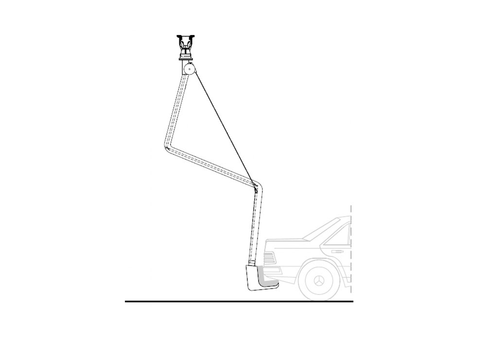 Kolica Za Novu Generaciju Auspuha SLS - 153050