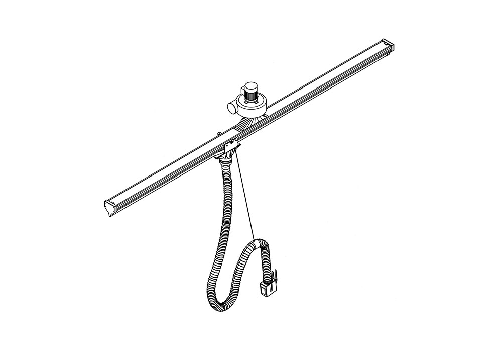 Kanal Sa Kolicima Za Odvod Izduvnih Gasova SSK 150 Truck - 152121