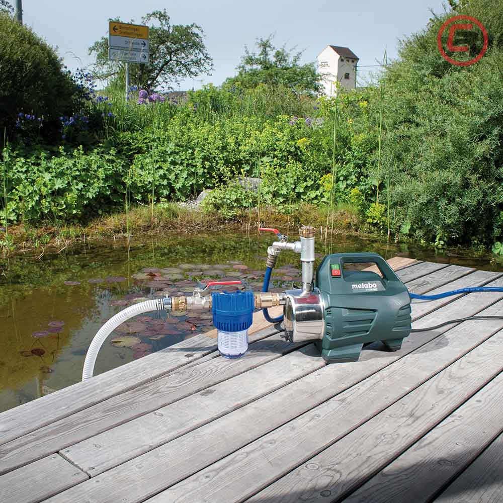 Metabo Pumpa Za Vodu Vrtna P 4500 Inox / 1.300 W - 600965000 - Slika 3