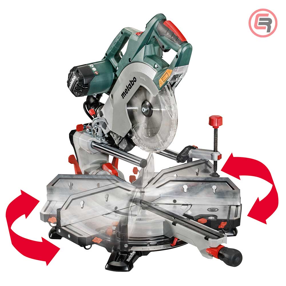 Metabo Pila Kružna KGSV 72 Xact SYM Za Kutno Rezanje Potezna 216 mm / 1,8 kW - 612216000 - Slika 5