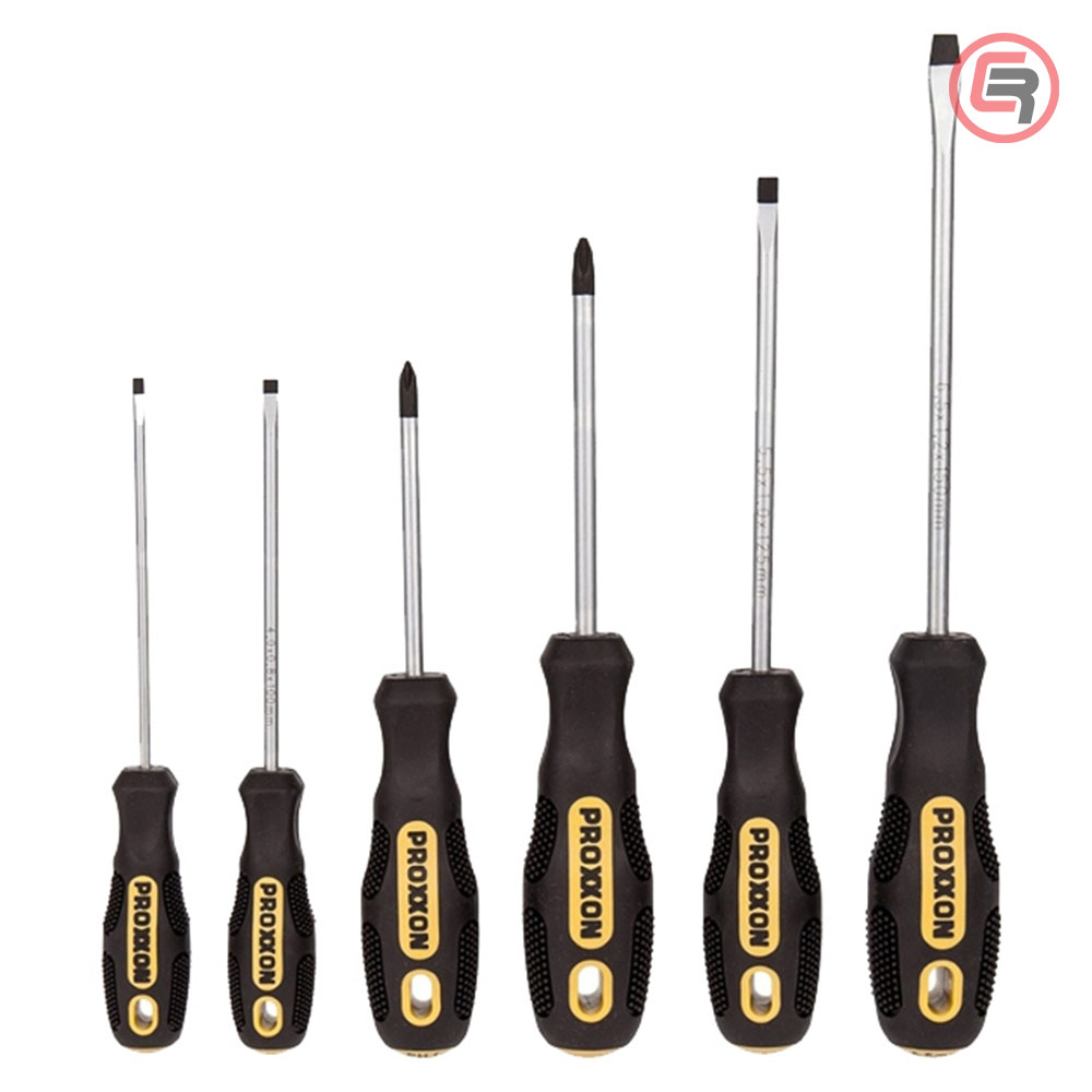 Proxxon Garnitura Odvijača 4 Plosnata + 2 Križna PH / 6 dijelna - 22604 - Slika 2