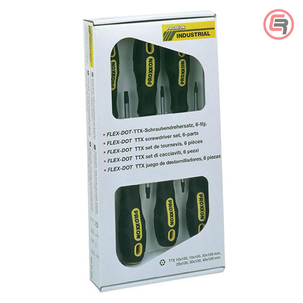 Proxxon Garnitura Torx Odvijača TTX10-TTX40 Sa Rupom / 6 dijelna - 22640