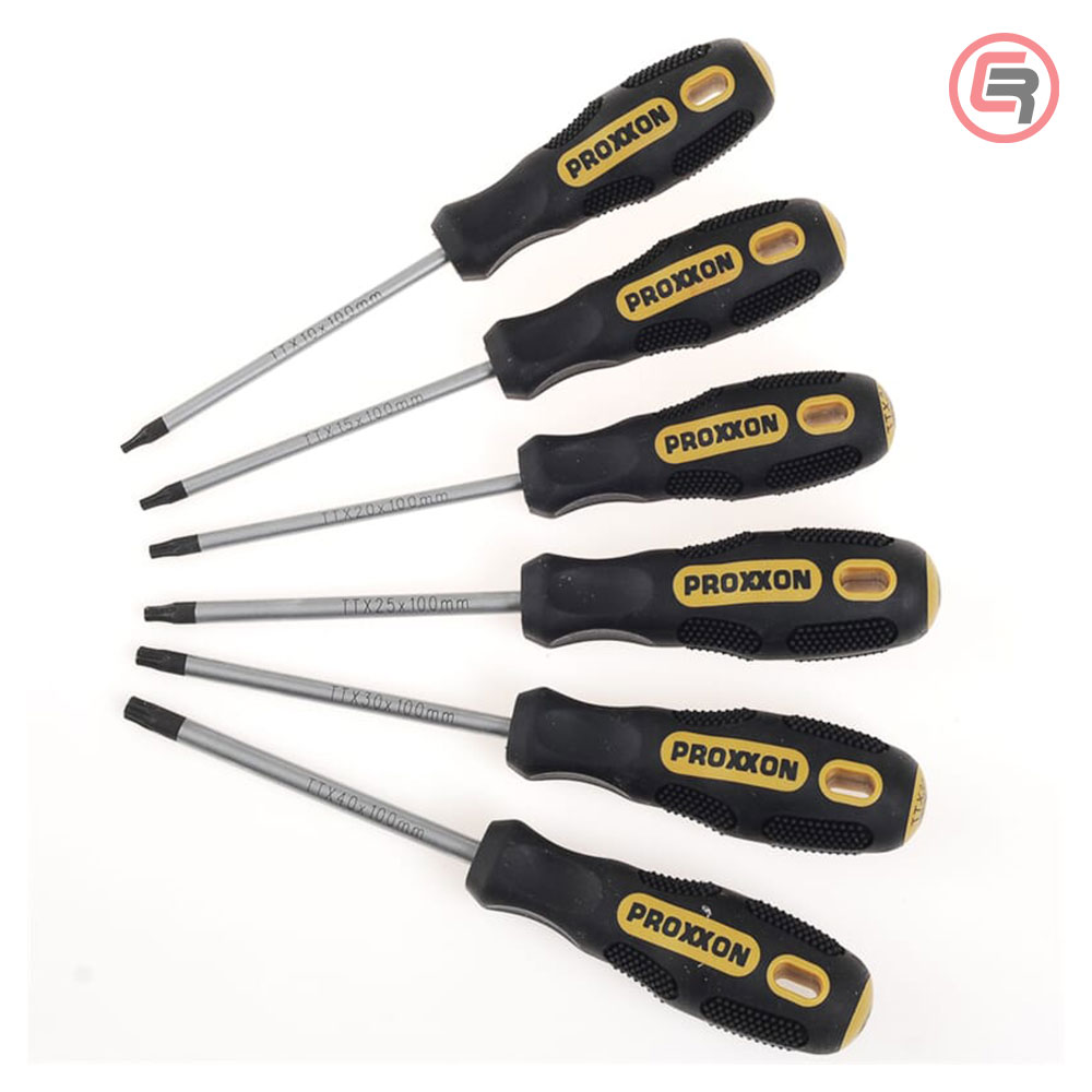 Proxxon Garnitura Torx Odvijača TTX10-TTX40 Sa Rupom / 6 dijelna - 22640 - Slika 2