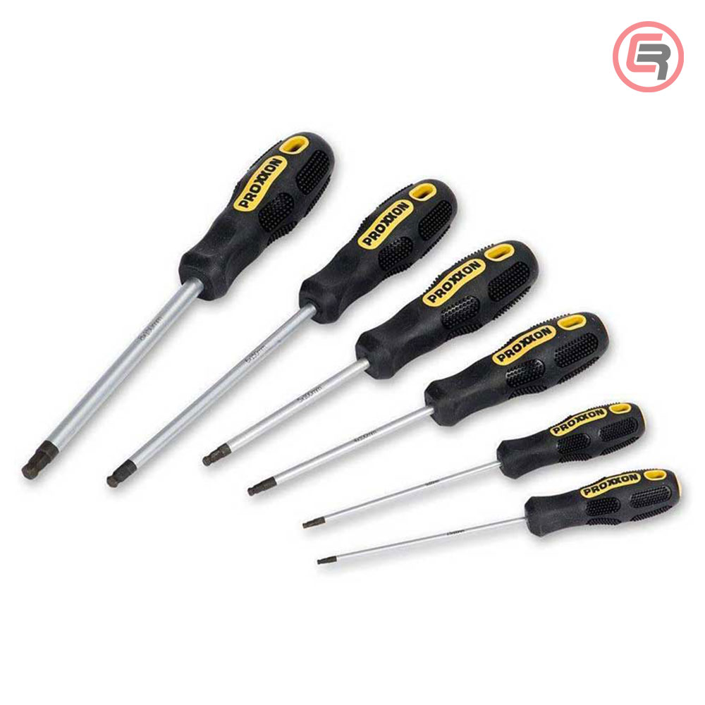 Proxxon Garnitura Imbus Odvijača Sa Kuglom 2,5 - 8 mm / 6 dijelna - 22642 - Slika 2