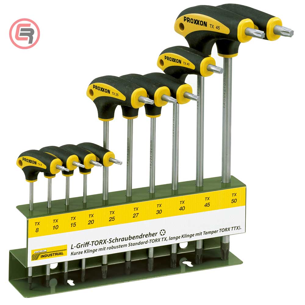 Proxxon Garnitura Torx Ključeva L-ručica TX8 - TX50 / 10 dijelna - 22652