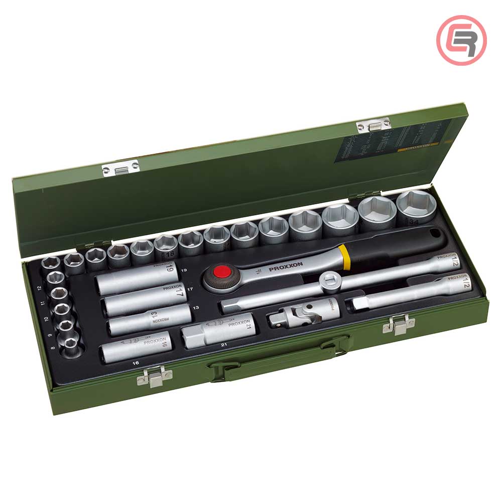 Proxxon Garnitura Nasadnih Ključeva 1/2'' 8-34mm / 29 dijelna - 23000