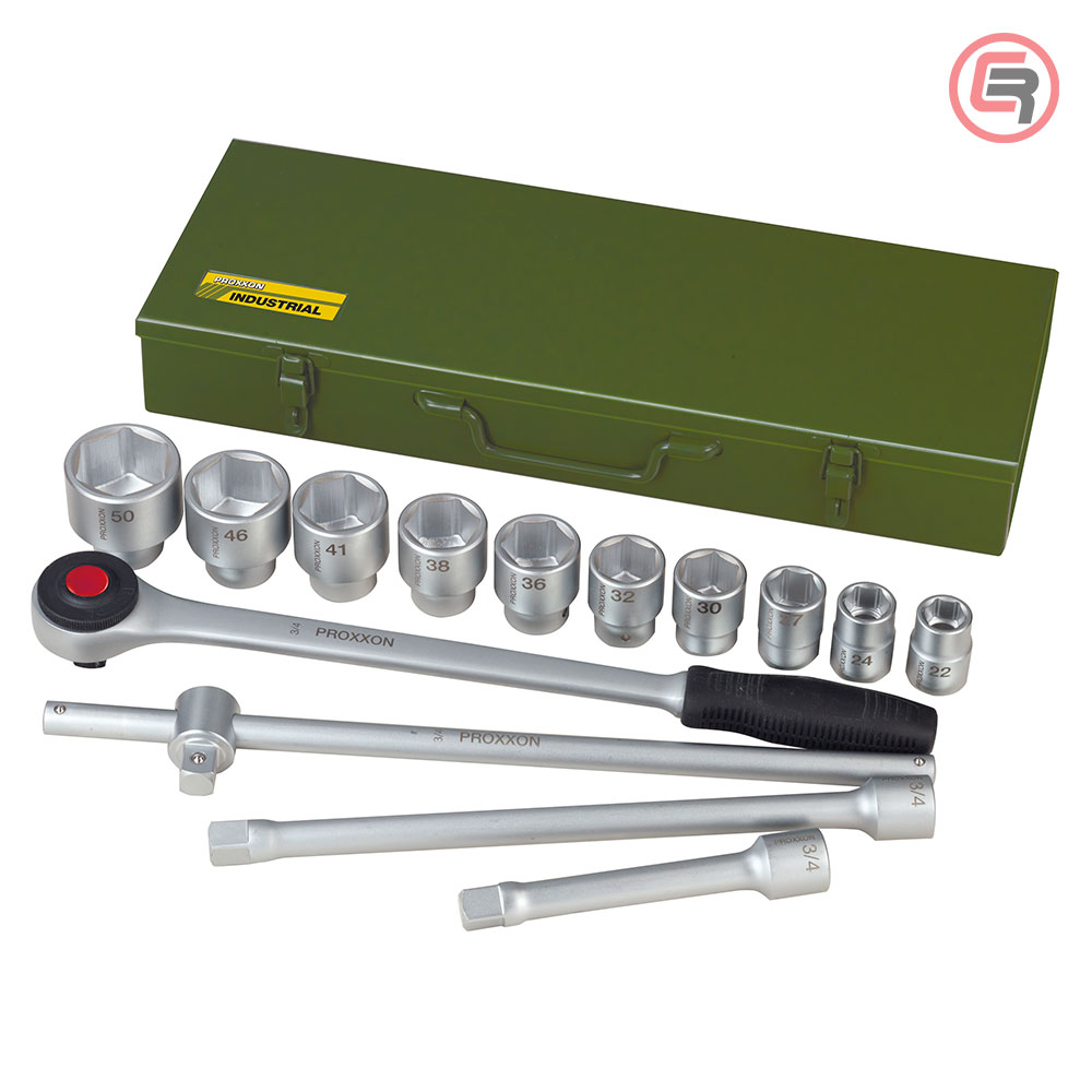 Proxxon Garnitura Nasadnih Ključeva 3/4” 22-50mm / 14 dijelna - 23300