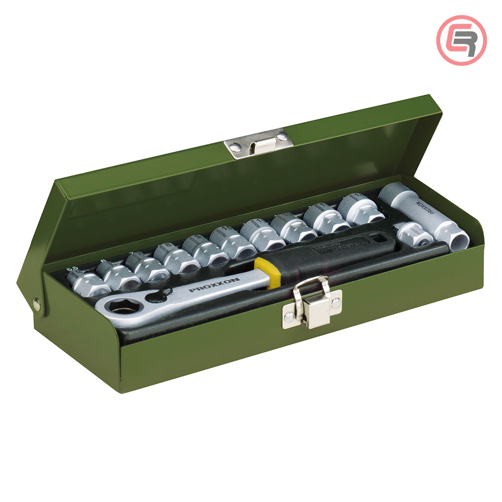 Proxxon Garnitura Nasadnih Ključeva 5,5 - 14 mm Prolazni / 13 dijelna - 23602