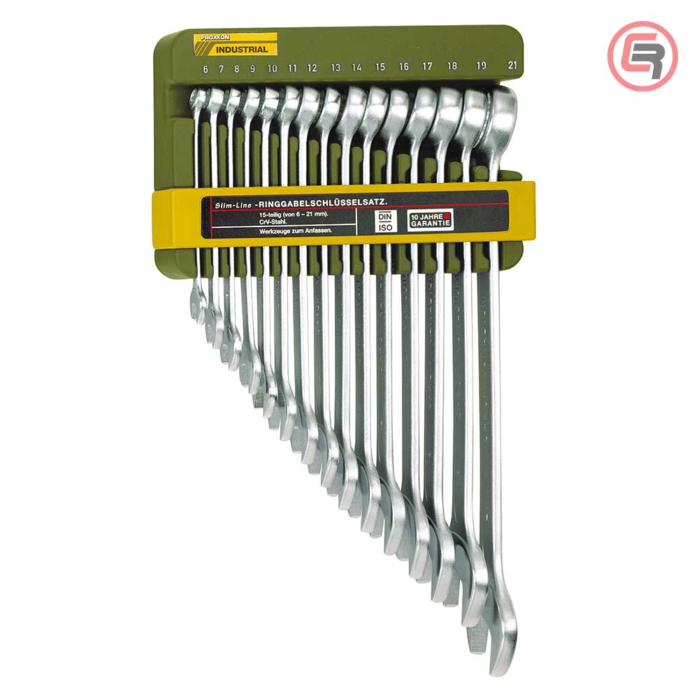 Proxxon Garnitura Vilasto-Okastih Ključeva 6-21 mm / 15 dijelna - 23821
