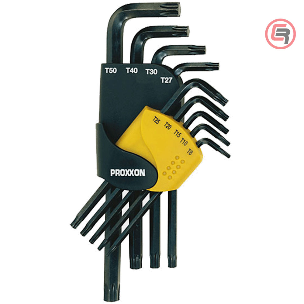 Proxxon Garnitura Ključeva Imbus Torx TX8-TX50 Dugi / 9 dijelna - 23944