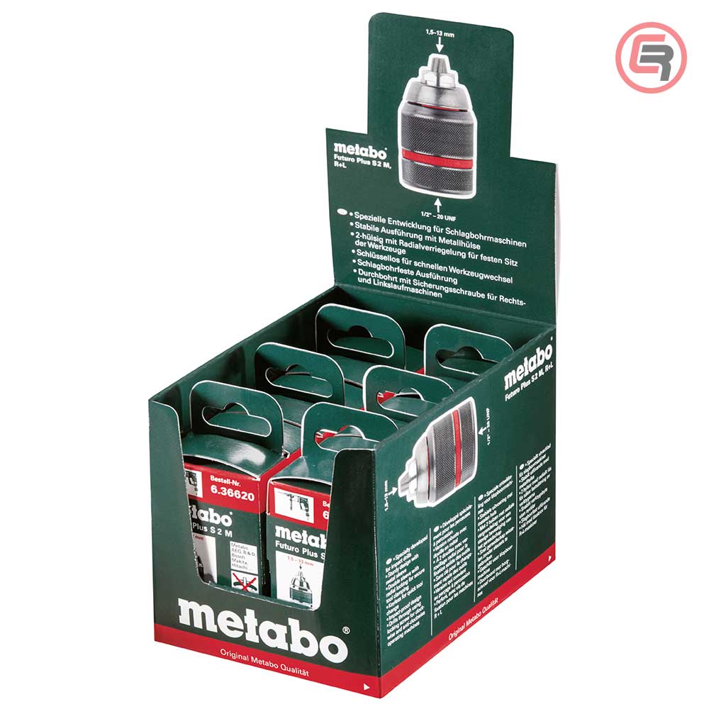 Metabo Glava Brzostezna Futuro Plus 1, 5 - 13 mm, 1/2'' - 20 UNF - 636620000 - Slika 2