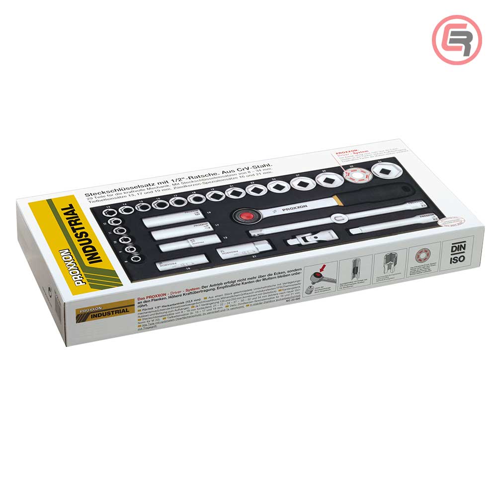 Proxxon Garnitura Nasadnih Ključeva 1/2'' 8 - 34 mm / 29 dijelna - 23000 - Slika 5