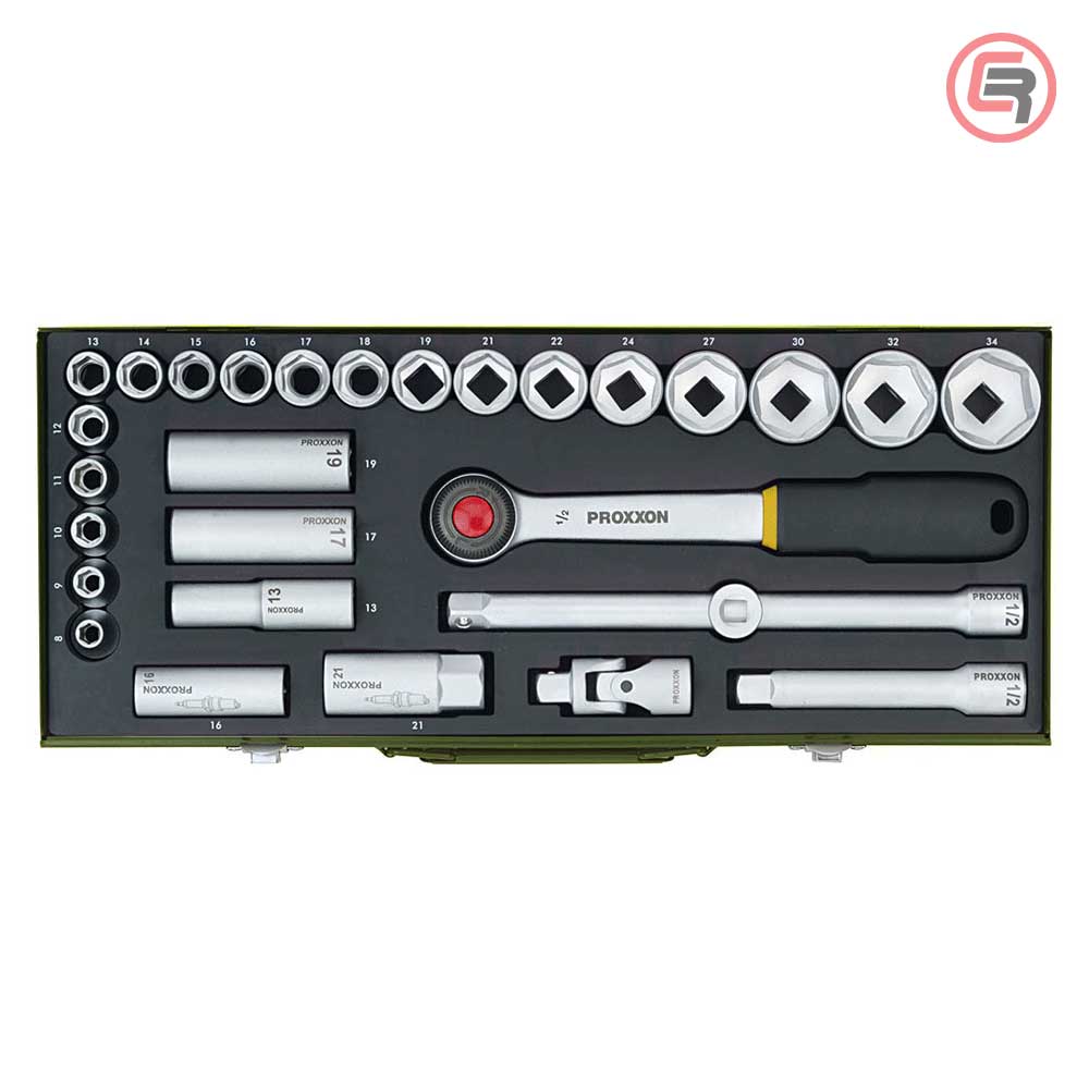 Proxxon Garnitura Nasadnih Ključeva 1/2'' 8-34mm / 29 dijelna - 23000 - Slika 2