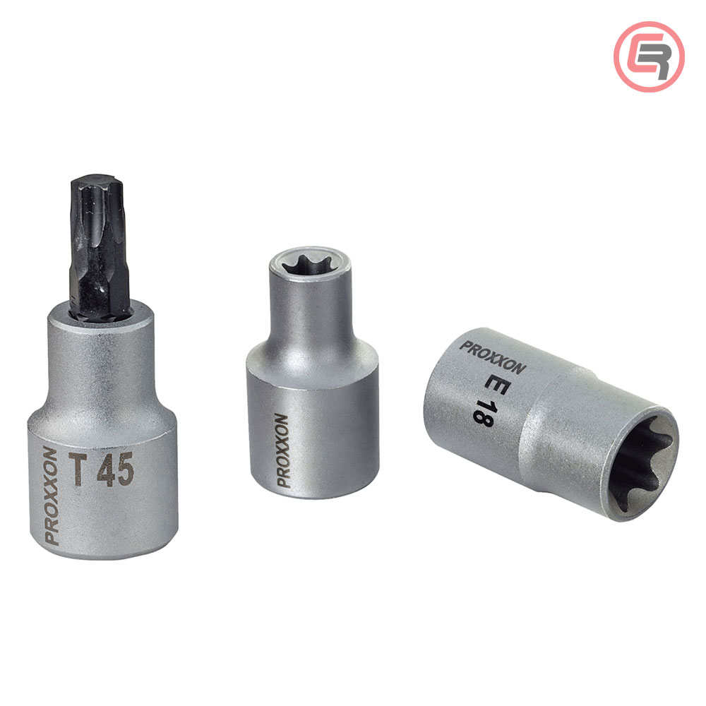 Proxxon Garnitura Nasadnih Torx Ključeva 1/4''+1/2'' TX10 - TX60 / 29 dijelna - 23103 - Slika 4
