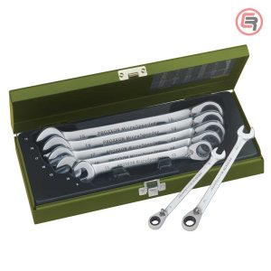 Proxxon Garnitura Ključeva Račna Vilasto-Okastih 8 – 19 mm MicroSpeeder Sa Prebacivačem / 7 dijelna – 23124