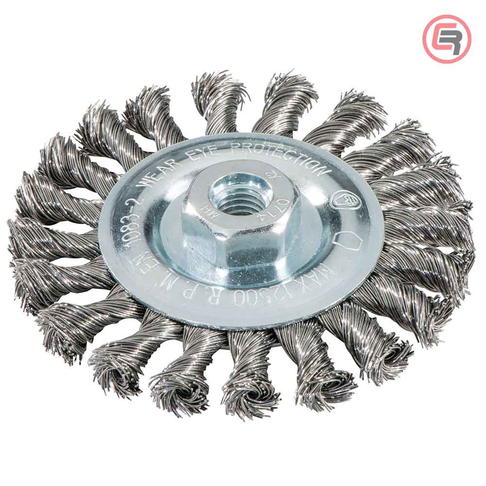 Metabo Četka Okrugla fi 125 × 0, 5 x 10 mm / M 14 Ispletena Žica – 626771000