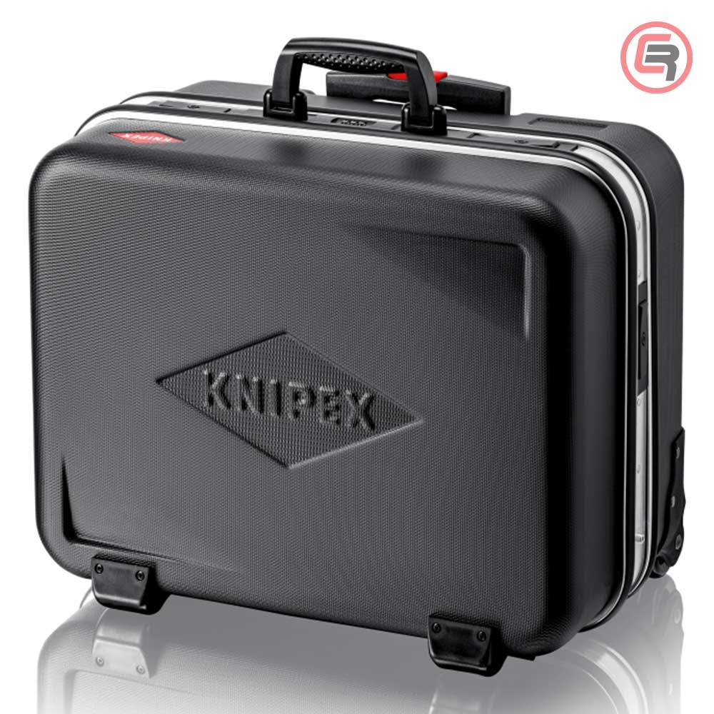 Knipex Kofer Za Alat BIG TWIN MOVE Sa Pregradama i Teleskopskom Ručkom 520x435x290mm - 00 21 41 LE - Slika 2