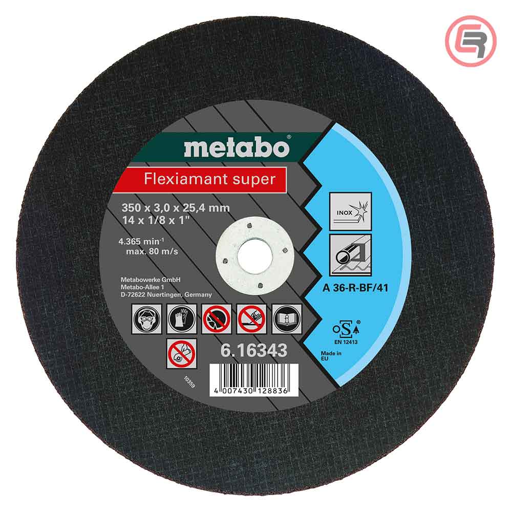 Metabo Rezna Ploča 350 x 3 x 25,4 mm Inox Flexiamant Super - 616343000