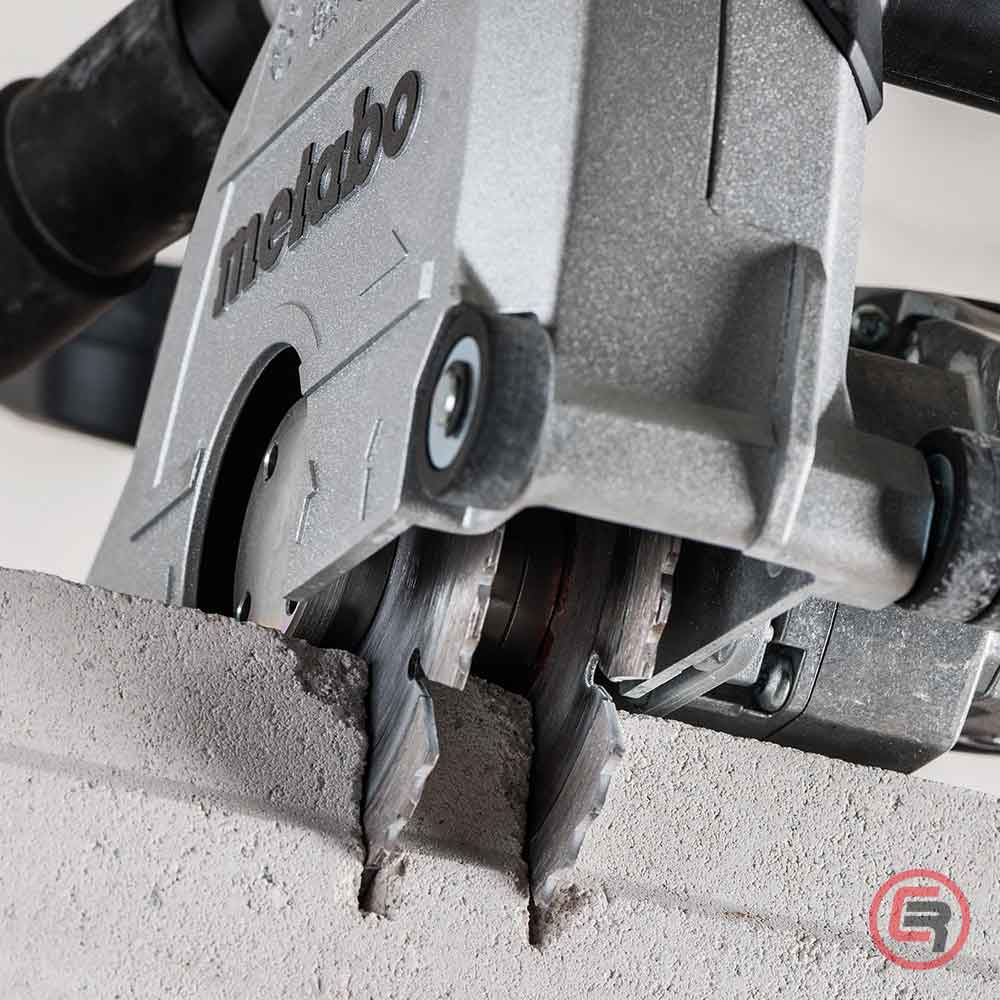 Metabo Rezačica MFE 40 Za Zidne Utore 125 mm / 1.900 W + Dijamantne Ploče - 604040500 - Slika 4