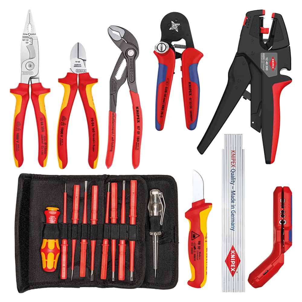 Knipex Garnitura Alata U Koferu "Robust23" Electric / 25 dijelna - 00 21 35 - Slika 2