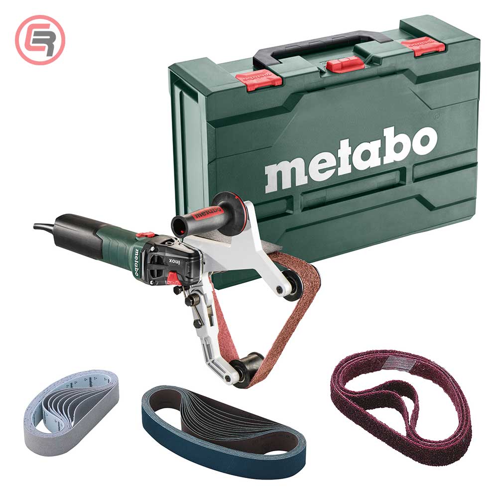 Metabo Brusilica RBE 15-180 Set Tračna Za Inox Cijevi 1.550 W + metaBOX 185 XL - 602243500