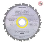 Metabo List Kružne Pile 190 x 2,2 / 1,4 x 30 / Z = 14 Power Cut Wood Professional - 628005000