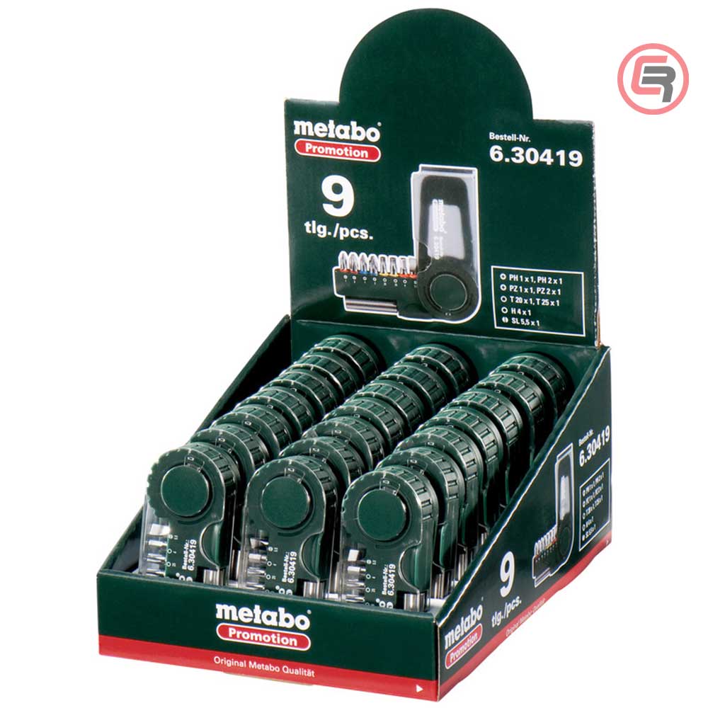 Metabo Set Bitova Bit Box “SP” 9 dijelni - 630419000 - Slika 2