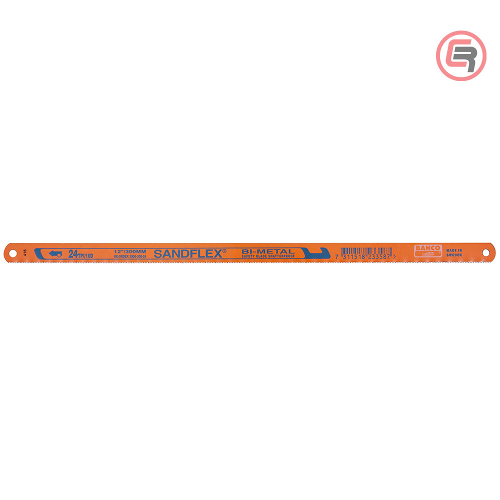 Bahco List Ručne Pile Za Metal SANDFLEX 300 mm Bi-Metal 24z / 3906-300-24-100