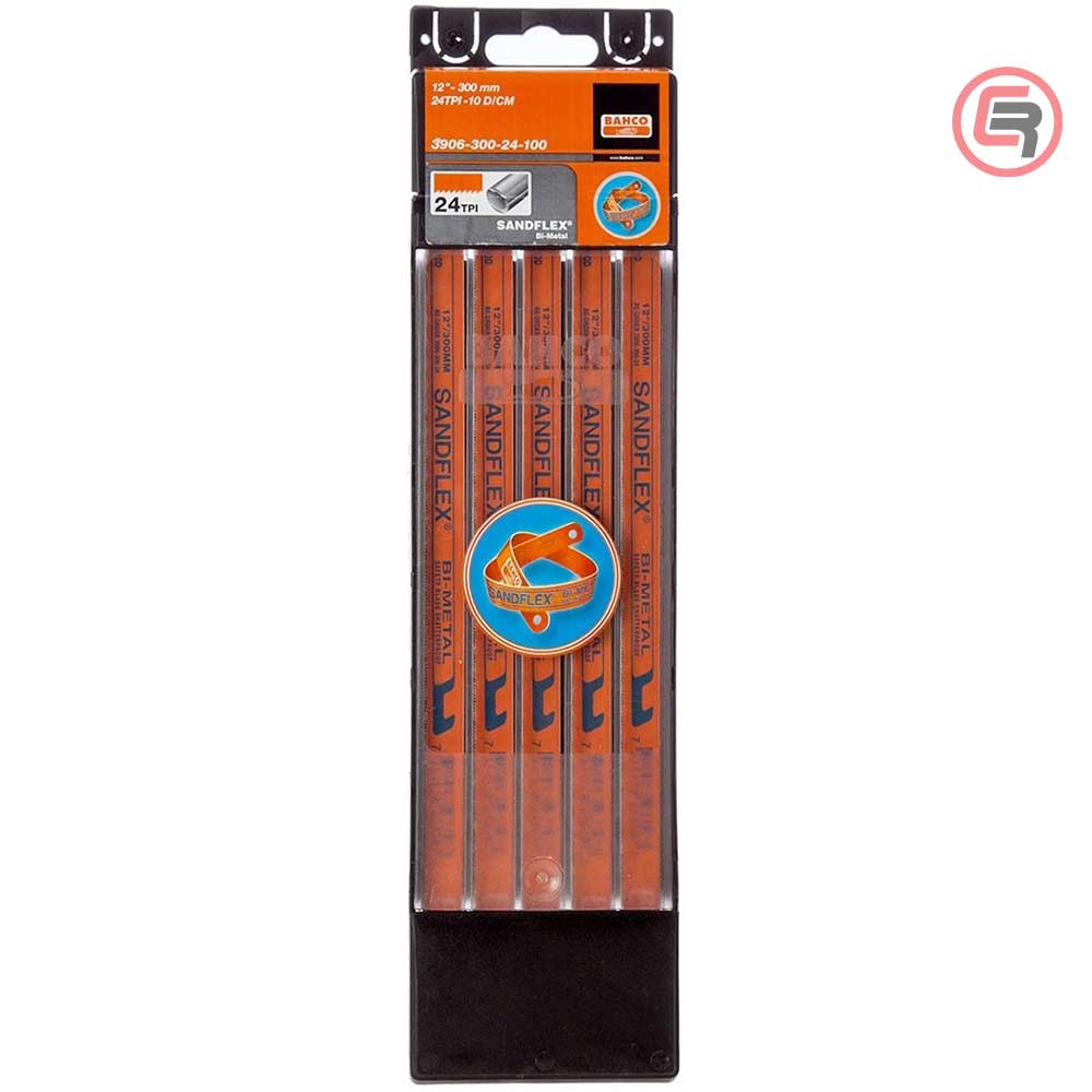 Bahco List Ručne Pile Za Metal SANDFLEX 300 mm Bi-Metal 24z / 3906-300-24-100 - Slika 3