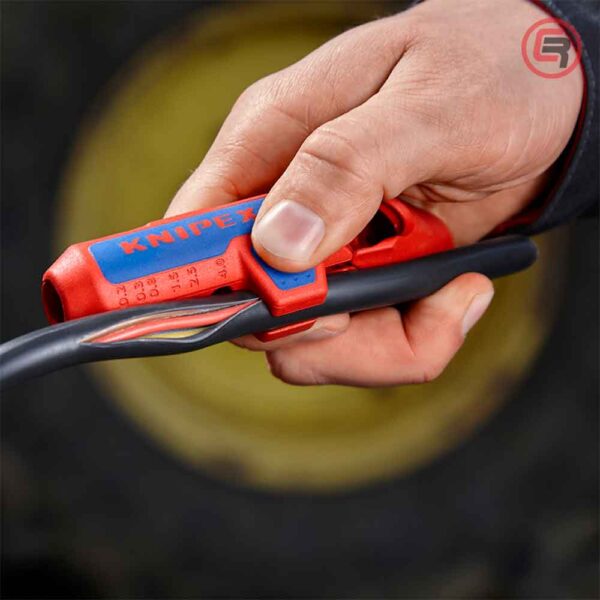 Knipex Skidač Izolacije Univerzalni ErgoStrip fi 8-13 mm Za Dešnjake - 16 95 01 SB - Slika 12