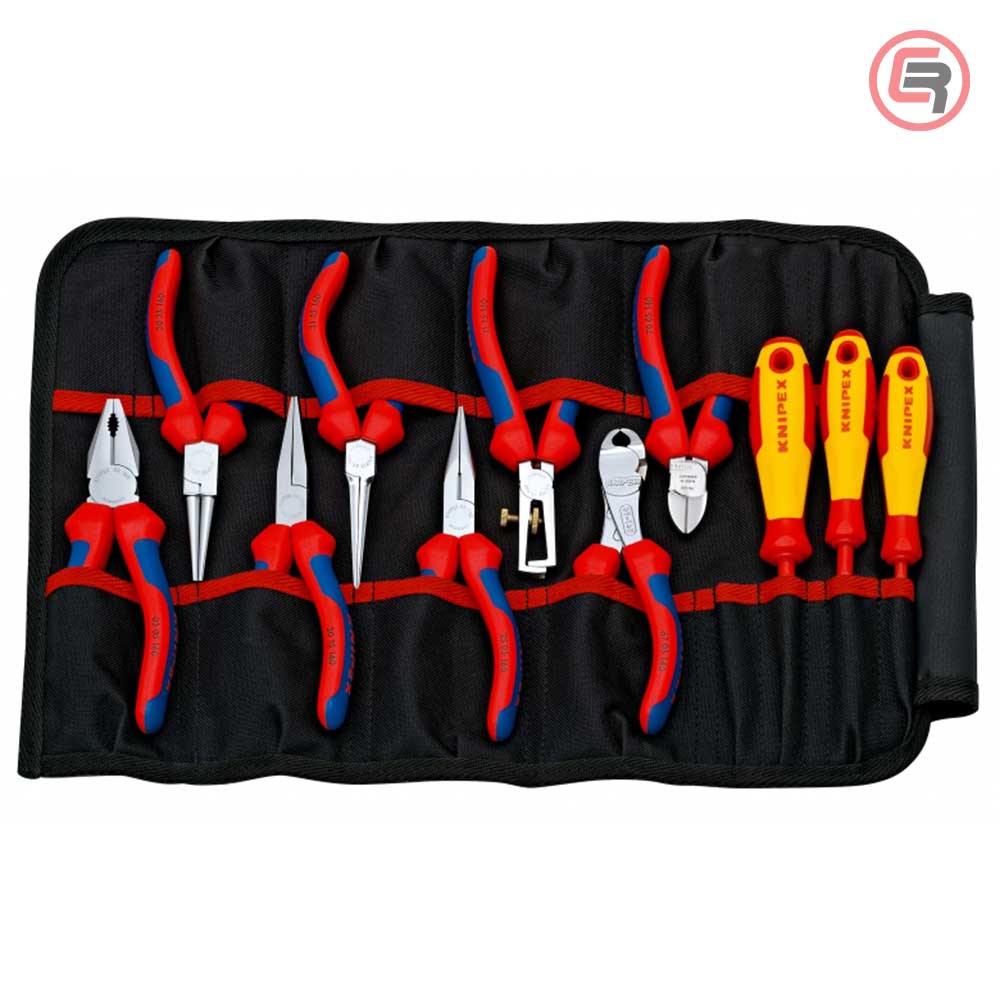 Knipex Garnitura Kliješta i Odvijača U Torbici / 11 dijelni - 00 19 41