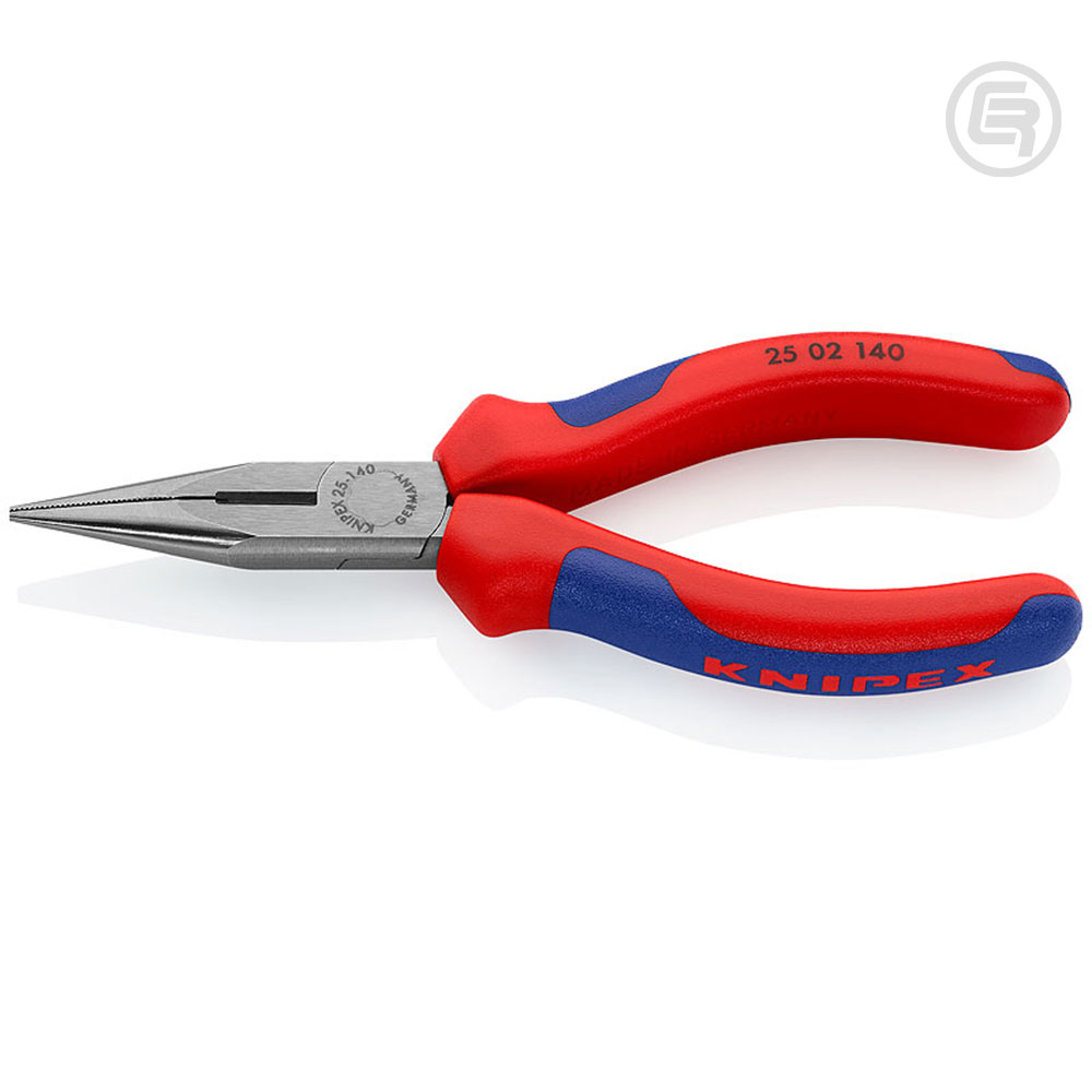 Knipex Kliješta Poluokrugla Špicasta Ravna 140mm - 25 02 140