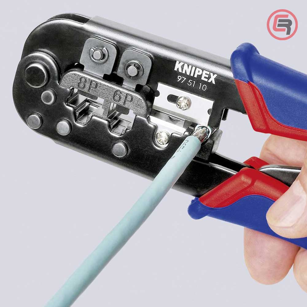 Knipex Kliješta Za 6 i 8 Polne Konektore 190mm - 97 51 10 - Slika 4